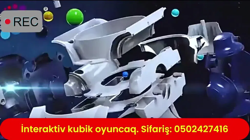 İnteraktiv inkişaf etdirici oyuncaq kubik - Tenderyard