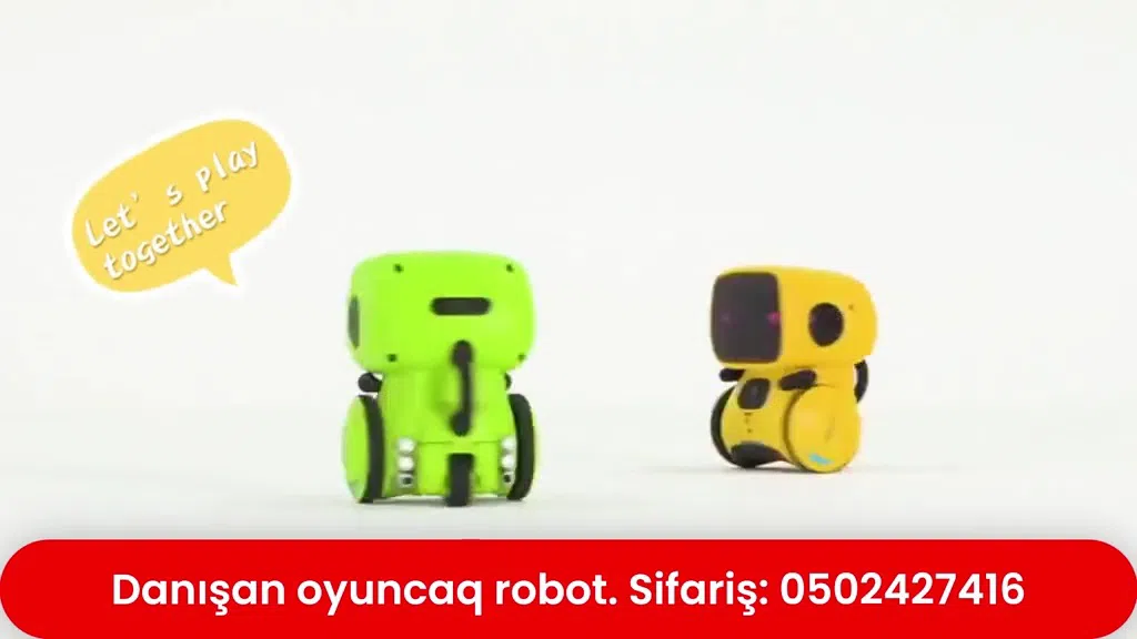 İnteraktiv danışan oyuncaq robot - Tenderyard