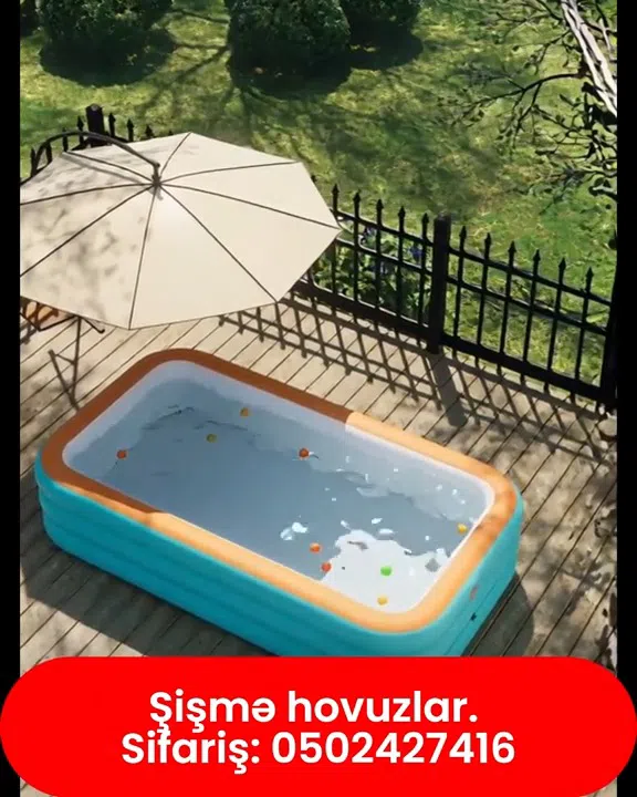 Şişmə hovuzlar, müxtəlif ölçülərdə - Tenderyard