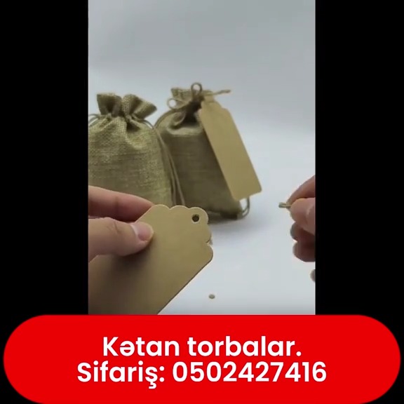 Kətan torbalar - Tenderyard