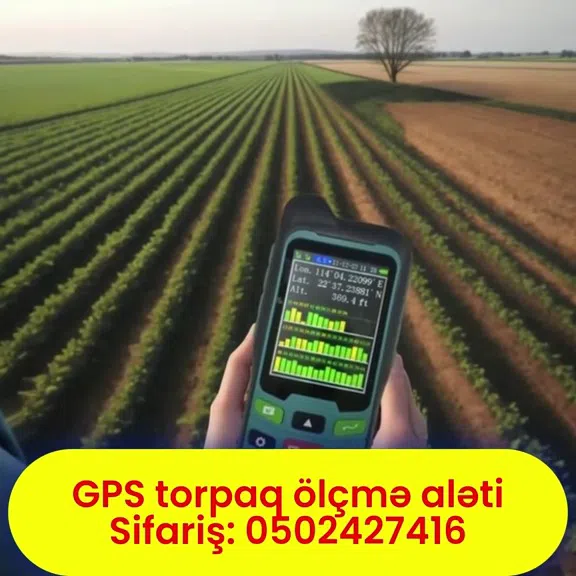 GPS torpaq ölçmə cihazı - Tenderyard