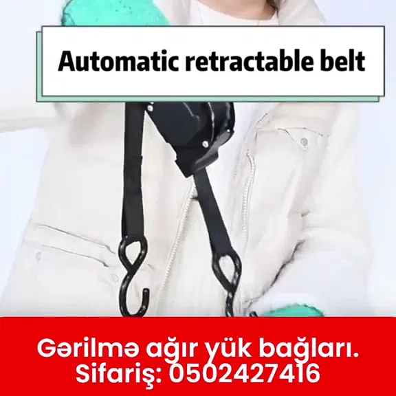 Yük bağlama kəməri, ratchet gərilmə bağı - Tenderyard