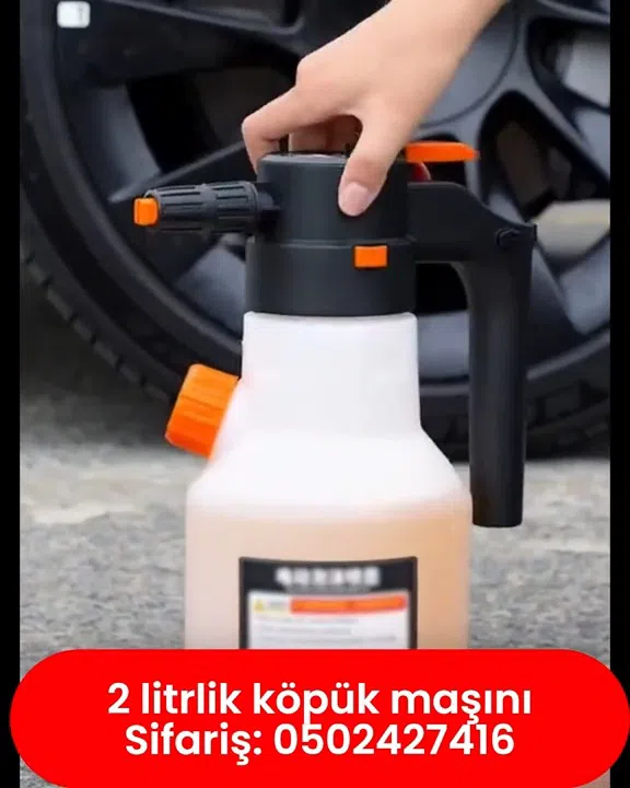 2 litrlik elektrikli köpük püskürdücü - Tenderyard