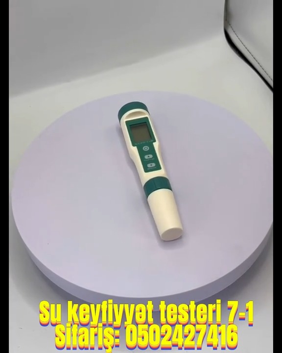 7-si 1-də su keyfiyyət testeri - Tenderyard