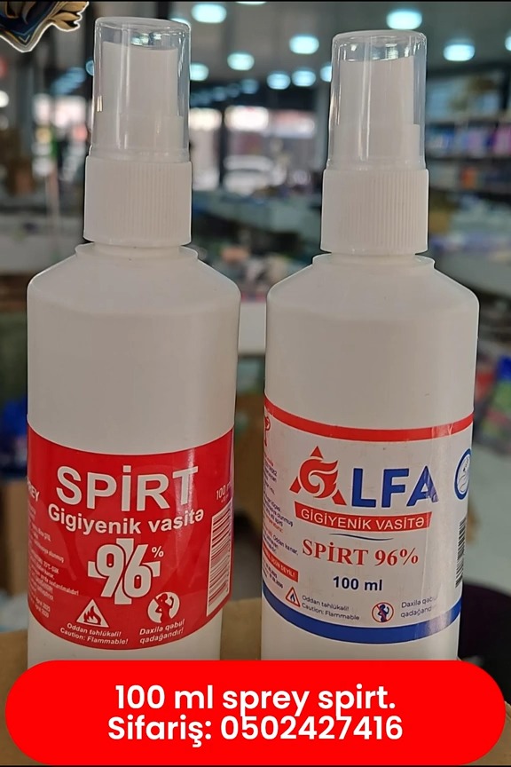 100 ml sprey spirt - Tenderyard